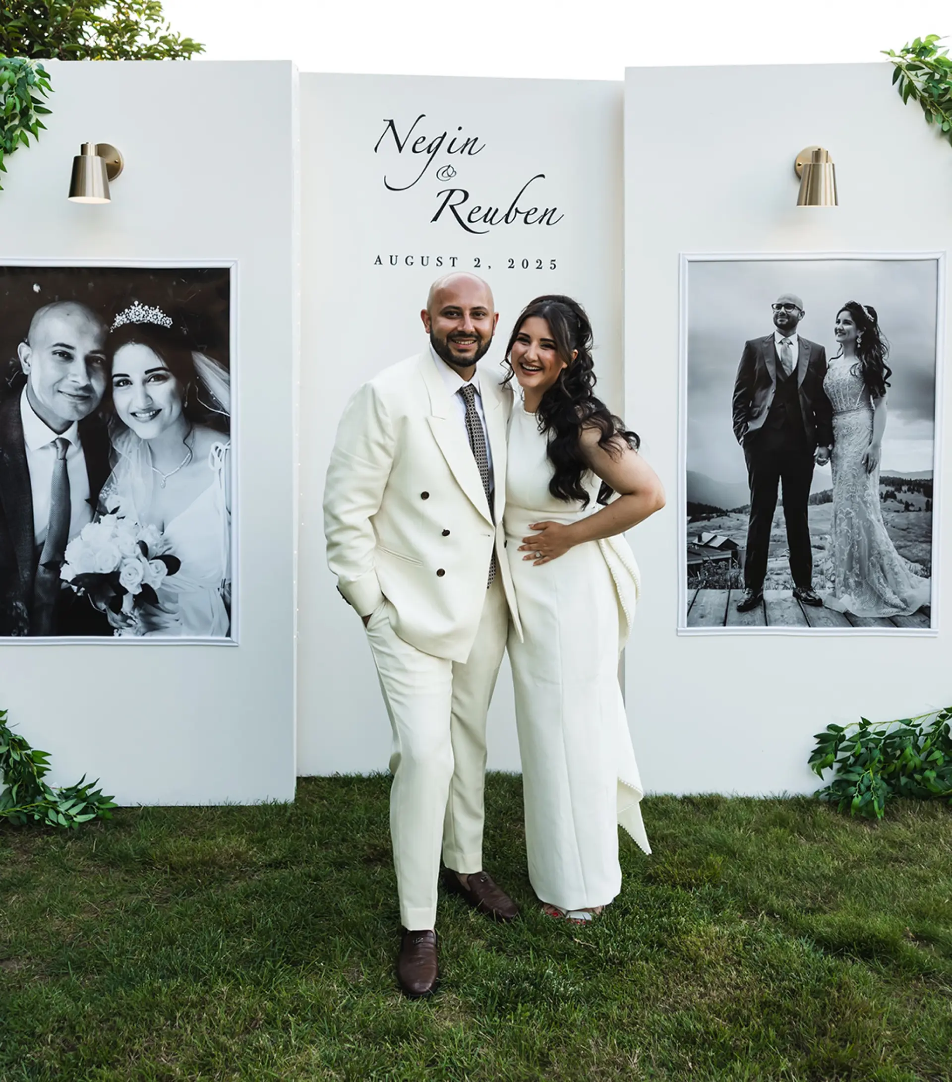 Elegant wedding decor setup by OWC Events