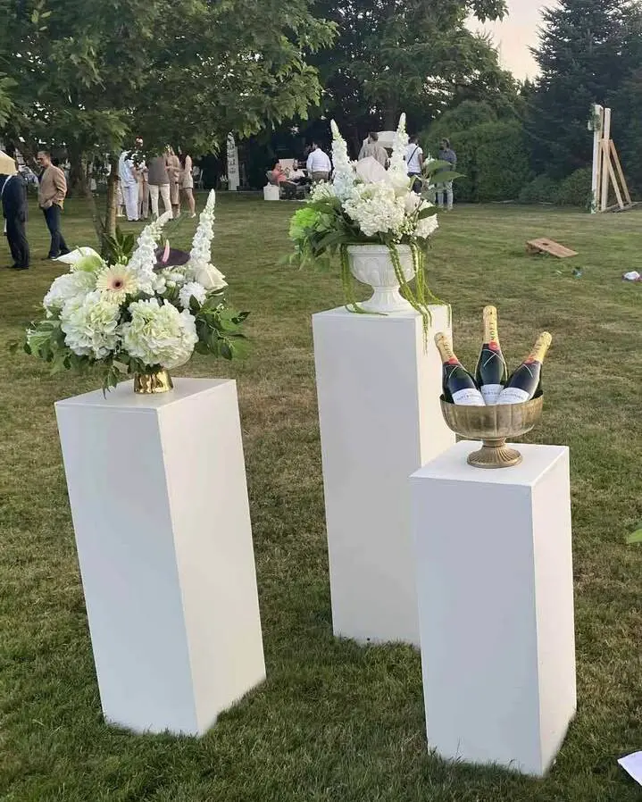 Pillars & Plinths available to rent from OWC Events