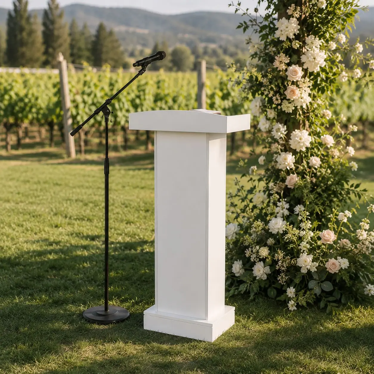 White Podium thumbnail 2