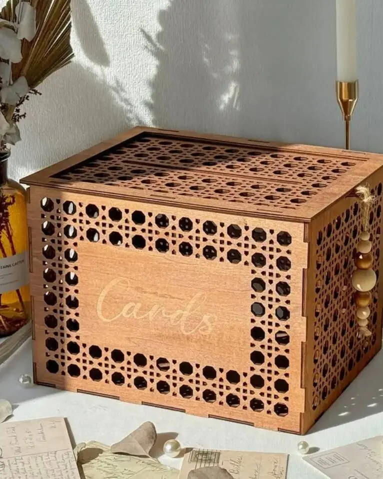 Card Boxes available to rent from OWC Events